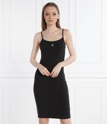 Sukienka Calvin Klein Jeans ze sklepu: Gomez Fashion Store w kategorii: Sukienki - zdjęcie 874714-BD9-10338_CJ242W000092A81