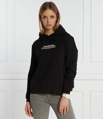 Bluza damska casual Calvin Klein Jeans ze sklepu: Gomez Fashion Store w kategorii: Bluzy damskie - zdjęcie 874714-BD9-10338_CJ242W000121A81