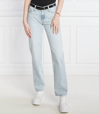 Calvin Klein Jeans - Jeansy damskie na wiosnę ze sklepu: Gomez Fashion Store w kategorii: Jeansy damskie - zdjęcie 874714-BD9-10338_CJ242W000122196