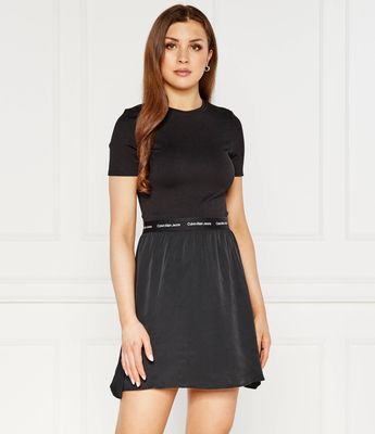 Sukienka Calvin Klein Jeans ze sklepu: Gomez Fashion Store w kategorii: Sukienki - zdjęcie 874714-BD9-10338_CJ242W000129A81