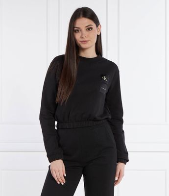 Bluza damska jesienna Calvin Klein Jeans ze sklepu: Gomez Fashion Store w kategorii: Bluzy damskie - zdjęcie 874714-BD9-10338_CJ242W000132A81