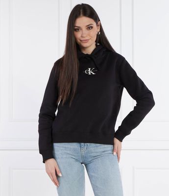 Bluza damska na jesień Calvin Klein Jeans ze sklepu: Gomez Fashion Store w kategorii: Bluzy damskie - zdjęcie 874714-BD9-10338_CJ242W000140A81