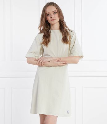 Sukienka na wiosnę Calvin Klein Jeans ze sklepu: Gomez Fashion Store w kategorii: Sukienki - zdjęcie 874714-BD9-10338_CJ242W000144356