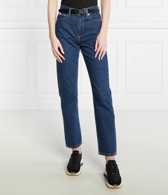 Jeansy damskie wiosenne Calvin Klein Jeans ze sklepu: Gomez Fashion Store w kategorii: Jeansy damskie - zdjęcie 874714-BD9-10338_CJ242W000160197