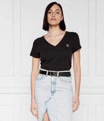 Calvin Klein Jeans - Bluzka damska na wiosnę ze sklepu: Gomez Fashion Store w kategorii: Bluzki damskie - zdjęcie 874714-BD9-10338_CJ242W000177A81