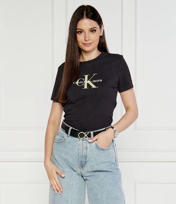 Bluzka damska Calvin Klein Jeans ze sklepu: Gomez Fashion Store w kategorii: Bluzki damskie - zdjęcie 874714-BD9-10338_CJ242W000183A81