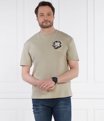 T-shirt męski Calvin Klein ze sklepu: Gomez Fashion Store w kategorii: T-shirty męskie - zdjęcie 874714-BD9-10338_CK242M000063C14