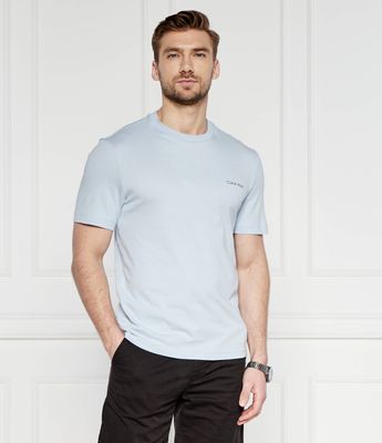 T-shirt męski na wiosnę Calvin Klein ze sklepu: Gomez Fashion Store w kategorii: T-shirty męskie - zdjęcie 874714-BD9-10338_CK242M000105C17