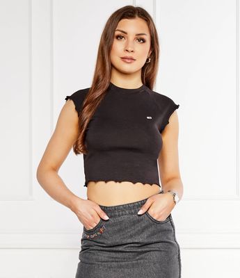 Tommy Jeans - Bluzka damska ze sklepu: Gomez Fashion Store w kategorii: Bluzki damskie - zdjęcie 874714-BD9-10338_TM242W000023D44