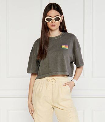 Bluzka damska casual Tommy Jeans ze sklepu: Gomez Fashion Store w kategorii: Bluzki damskie - zdjęcie 874714-BD9-10338_TM242W000031D44