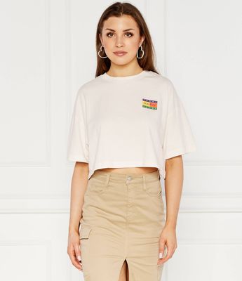 Tommy Jeans - Bluzka damska casual ze sklepu: Gomez Fashion Store w kategorii: Bluzki damskie - zdjęcie 874714-BD9-10338_TM242W000031A13