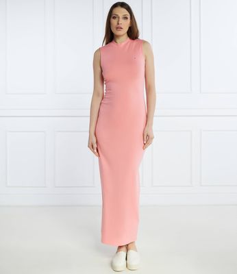 Sukienka na wiosnę dopasowana Tommy Jeans ze sklepu: Gomez Fashion Store w kategorii: Sukienki - zdjęcie 874714-BD9-10338_TM242W000037185