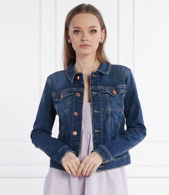 Kurtka damska casualowa Tommy Jeans ze sklepu: Gomez Fashion Store w kategorii: Kurtki damskie - zdjęcie 874714-BD9-10338_TM242W000047D69