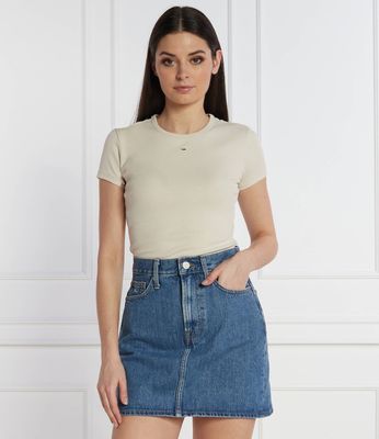 Bluzka damska na wiosnę Tommy Jeans ze sklepu: Gomez Fashion Store w kategorii: Bluzki damskie - zdjęcie 874714-BD9-10338_TM242W000060166