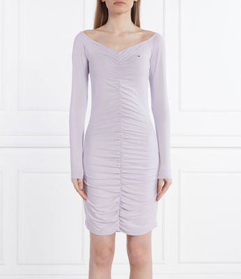 Sukienka na wiosnę Tommy Jeans ze sklepu: Gomez Fashion Store w kategorii: Sukienki - zdjęcie 874714-BD9-10338_TM242W000094205
