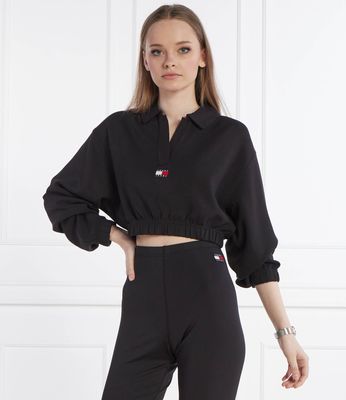 Bluza damska casualowa Tommy Jeans ze sklepu: Gomez Fashion Store w kategorii: Bluzy damskie - zdjęcie 874714-BD9-10338_TM242W000042D44