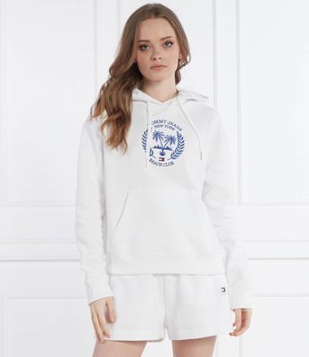 Bluza damska na wiosnę jesienna Tommy Jeans ze sklepu: Gomez Fashion Store w kategorii: Bluzy damskie - zdjęcie 874714-BD9-10338_TM242W000101D90