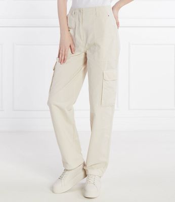 Spodnie damskie na wiosnę Tommy Jeans ze sklepu: Gomez Fashion Store w kategorii: Spodnie damskie - zdjęcie 874714-BD9-10338_TM242W000115166