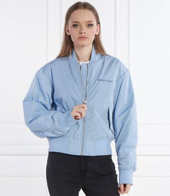 Kurtka damska na wiosnę Tommy Jeans ze sklepu: Gomez Fashion Store w kategorii: Kurtki damskie - zdjęcie 874714-BD9-10338_TM242W000116D96
