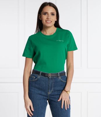 Bluzka damska casual Tommy Hilfiger ze sklepu: Gomez Fashion Store w kategorii: Bluzki damskie - zdjęcie 874714-BD9-10338_TH242W000170859