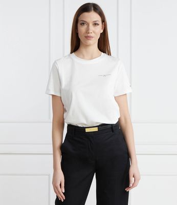 Bluzka damska casual Tommy Hilfiger ze sklepu: Gomez Fashion Store w kategorii: Bluzki damskie - zdjęcie 874714-BD9-10338_TH242W000170F31