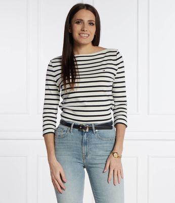 Bluzka damska wiosenna Tommy Hilfiger ze sklepu: Gomez Fashion Store w kategorii: Bluzki damskie - zdjęcie 874714-BD9-10338_TH242W000174F15