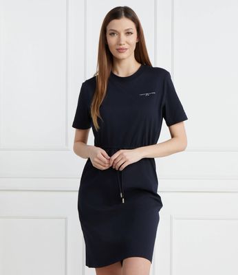 Sukienka casualowa Tommy Hilfiger ze sklepu: Gomez Fashion Store w kategorii: Sukienki - zdjęcie 874714-BD9-10338_TH242W000181F23