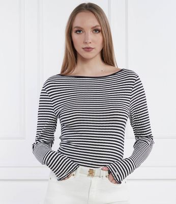 Bluzka damska casual Tommy Hilfiger ze sklepu: Gomez Fashion Store w kategorii: Bluzki damskie - zdjęcie 874714-BD9-10338_TH242W000186H01