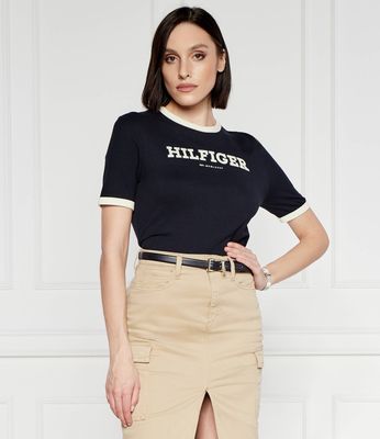 Bluzka damska młodzieżowa Tommy Hilfiger ze sklepu: Gomez Fashion Store w kategorii: Bluzki damskie - zdjęcie 874714-BD9-10338_TH242W000187F23