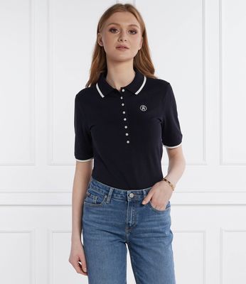 Bluzka damska casual Tommy Hilfiger ze sklepu: Gomez Fashion Store w kategorii: Bluzki damskie - zdjęcie 874714-BD9-10338_TH242W000188F23