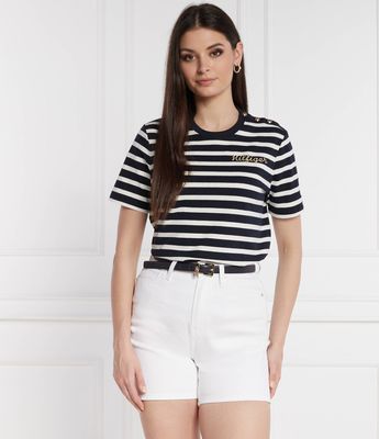 Bluzka damska letnia Tommy Hilfiger ze sklepu: Gomez Fashion Store w kategorii: Bluzki damskie - zdjęcie 874714-BD9-10338_TH242W000201H90