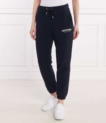 Spodnie damskie jesienne Tommy Hilfiger ze sklepu: Gomez Fashion Store w kategorii: Spodnie damskie - zdjęcie 874714-BD9-10338_TH242W000215F23