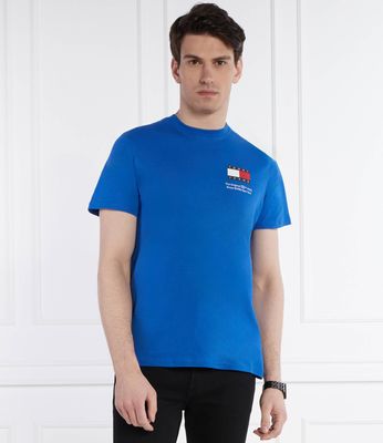 T-shirt męski na wiosnę Tommy Jeans ze sklepu: Gomez Fashion Store w kategorii: T-shirty męskie - zdjęcie 874714-BD9-10338_TM242M000050190