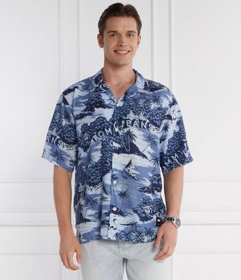 Koszula męska młodzieżowa wiosenna Tommy Jeans ze sklepu: Gomez Fashion Store w kategorii: Koszule męskie - zdjęcie 874714-BD9-10338_TM242M000069F62