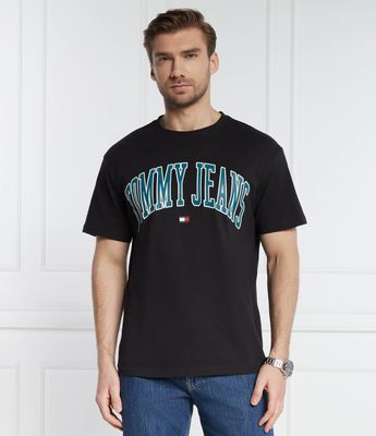 T-shirt męski na wiosnę młodzieżowy Tommy Jeans ze sklepu: Gomez Fashion Store w kategorii: T-shirty męskie - zdjęcie 874714-BD9-10338_TM242M000075D44
