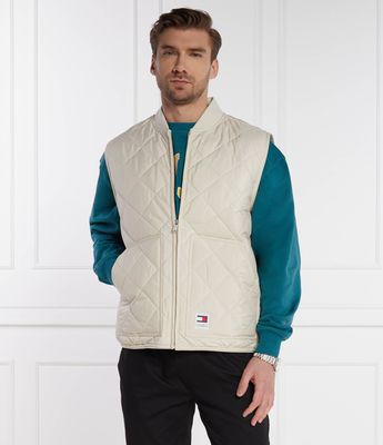 Kamizelka męska elegancka Tommy Jeans ze sklepu: Gomez Fashion Store w kategorii: Kamizelki męskie - zdjęcie 874714-BD9-10338_TM242M000115166