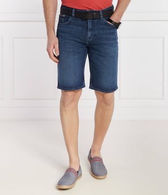 Spodenki męskie na lato Tommy Hilfiger ze sklepu: Gomez Fashion Store w kategorii: Spodenki męskie - zdjęcie 874714-BD9-10338_TH242M000128D39