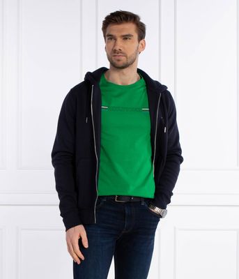 T-shirt męski casualowy Tommy Hilfiger ze sklepu: Gomez Fashion Store w kategorii: T-shirty męskie - zdjęcie 874714-BD9-10338_TH242M000133859