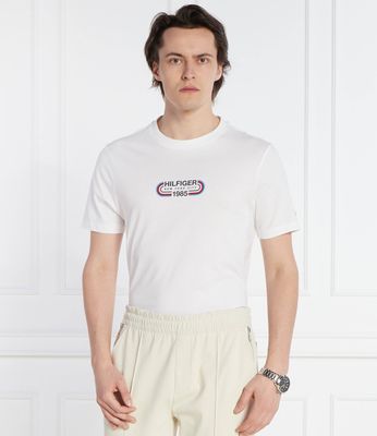 T-shirt męski młodzieżowy Tommy Hilfiger ze sklepu: Gomez Fashion Store w kategorii: T-shirty męskie - zdjęcie 874714-BD9-10338_TH242M000138D96