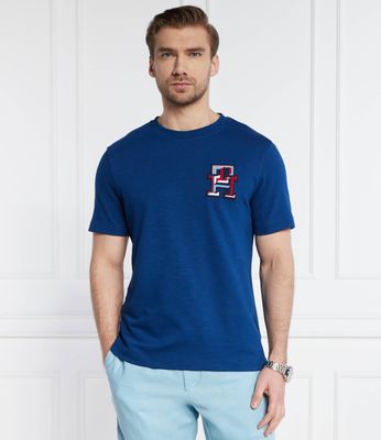 T-shirt męski wiosenny Tommy Hilfiger ze sklepu: Gomez Fashion Store w kategorii: T-shirty męskie - zdjęcie 874714-BD9-10338_TH242M000151880