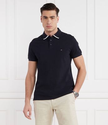 T-shirt męski casualowy Tommy Hilfiger ze sklepu: Gomez Fashion Store w kategorii: T-shirty męskie - zdjęcie 874714-BD9-10338_TH242M000153F23