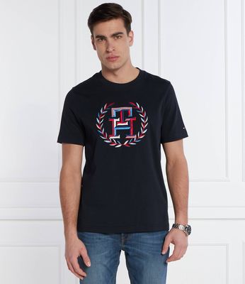 T-shirt męski wiosenny Tommy Hilfiger ze sklepu: Gomez Fashion Store w kategorii: T-shirty męskie - zdjęcie 874714-BD9-10338_TH242M000155F23