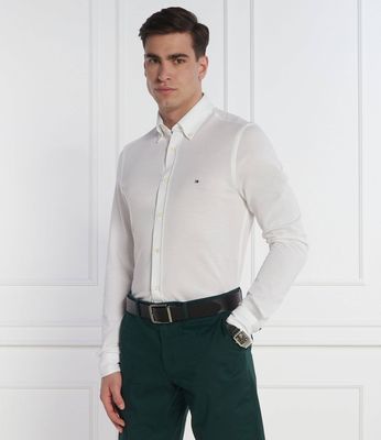 Koszula męska elegancka Tommy Hilfiger ze sklepu: Gomez Fashion Store w kategorii: Koszule męskie - zdjęcie 874714-BD9-10338_TH242M000158H83