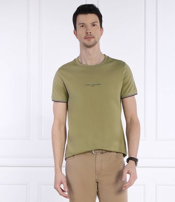 T-shirt męski casual Tommy Hilfiger ze sklepu: Gomez Fashion Store w kategorii: T-shirty męskie - zdjęcie 874714-BD9-10338_TH242M000135G72