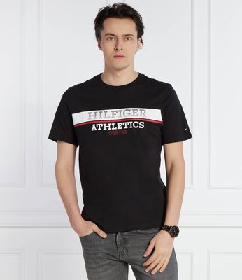 T-shirt męski na wiosnę Tommy Hilfiger ze sklepu: Gomez Fashion Store w kategorii: T-shirty męskie - zdjęcie 874714-BD9-10338_TH242M000168D12