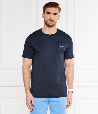 T-shirt męski casual Tommy Hilfiger ze sklepu: Gomez Fashion Store w kategorii: T-shirty męskie - zdjęcie 874714-BD9-10338_TH242M000170F23