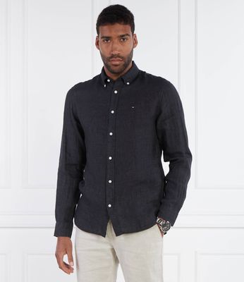 Tommy Hilfiger - Koszula męska z kołnierzykiem button down ze sklepu: Gomez Fashion Store w kategorii: Koszule męskie - zdjęcie 874714-BD9-10338_TH242M000176D12