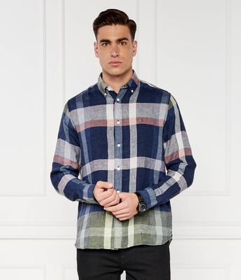 Koszula męska na jesień Tommy Hilfiger ze sklepu: Gomez Fashion Store w kategorii: Koszule męskie - zdjęcie 874714-BD9-10338_TH242M000177F37