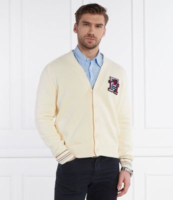 Sweter męski wiosenny Tommy Hilfiger ze sklepu: Gomez Fashion Store w kategorii: Swetry męskie - zdjęcie 874714-BD9-10338_TH242M000215857