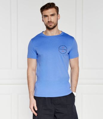 T-shirt męski casual Tommy Hilfiger ze sklepu: Gomez Fashion Store w kategorii: T-shirty męskie - zdjęcie 874714-BD9-10338_TH242M000126852